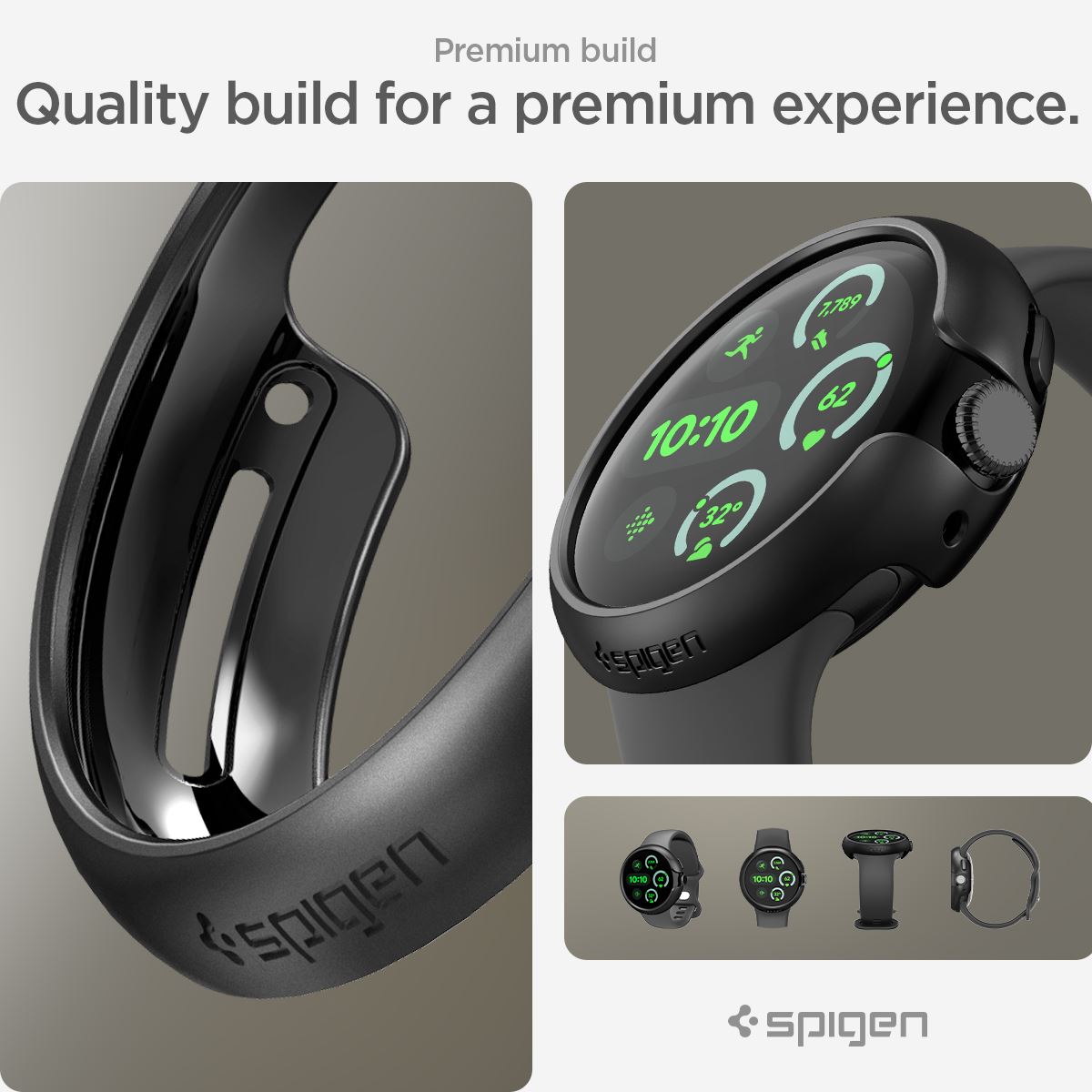Spigen Thin Fit, black - Google Pixel Watch 3/2/1 (41mm) (17)