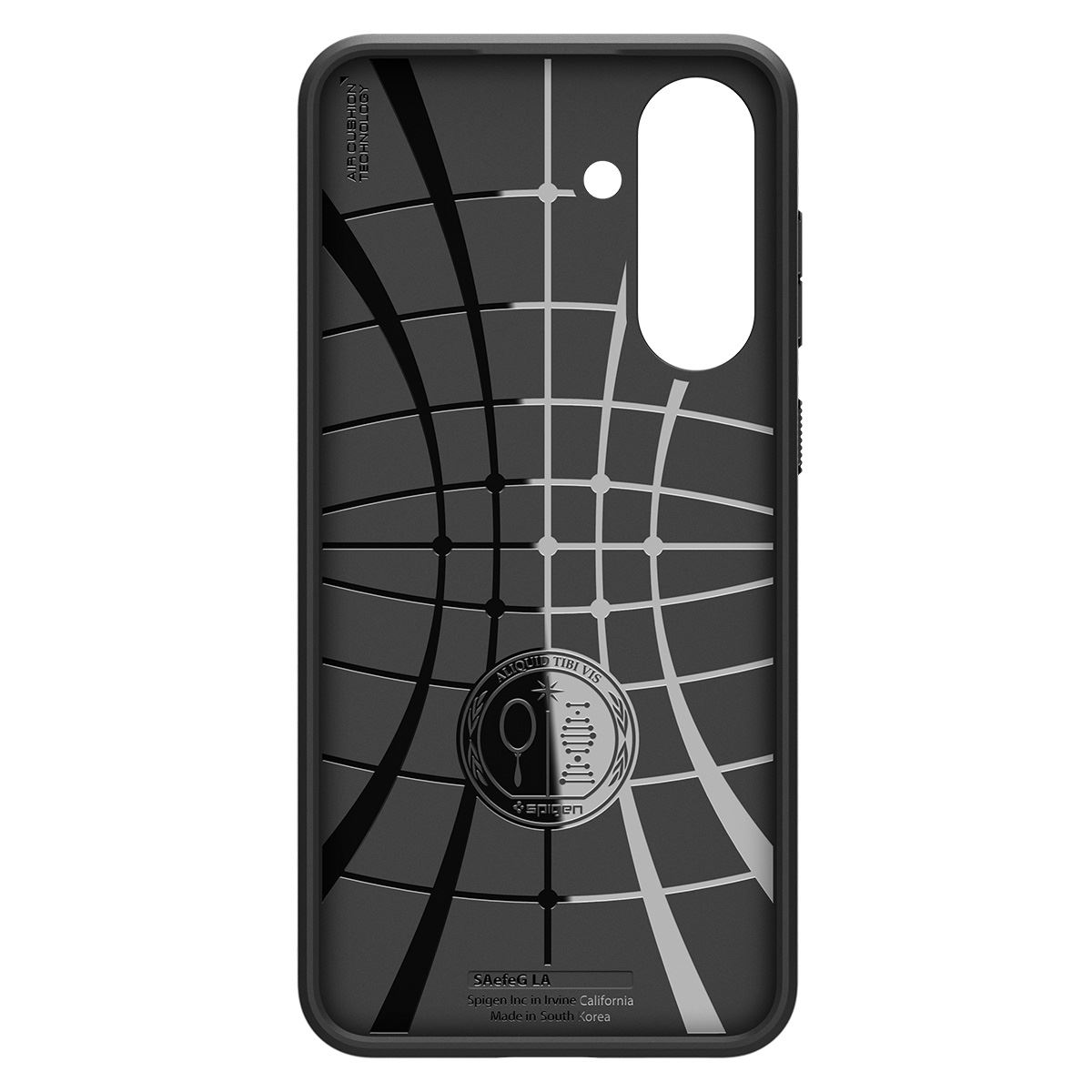 Spigen Liquid Air matte black - Samsung Galaxy A56 5G (4)
