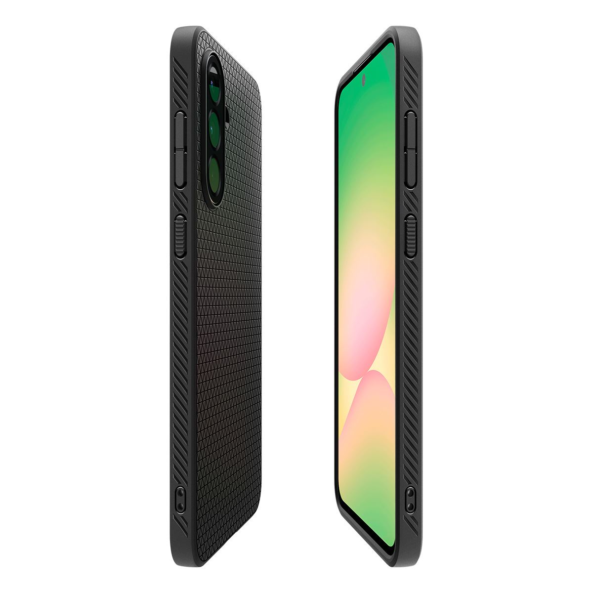 Spigen Liquid Air matte black - Samsung Galaxy A56 5G (8)