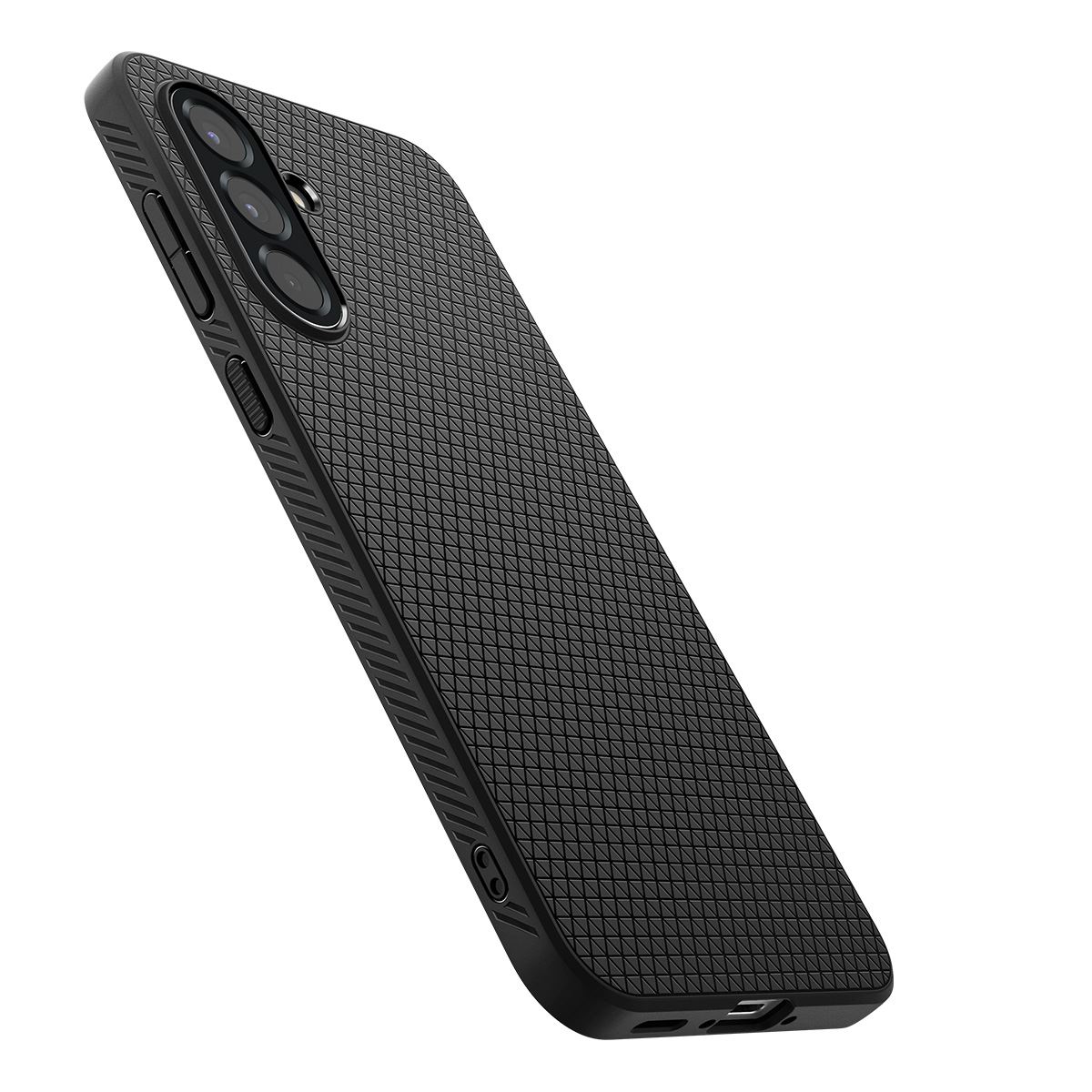 Spigen Liquid Air matte black - Samsung Galaxy A56 5G (9)