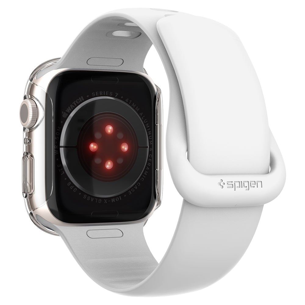 Spigen Thin Fit, clear - Apple Watch 9/8/7 41mm (4)