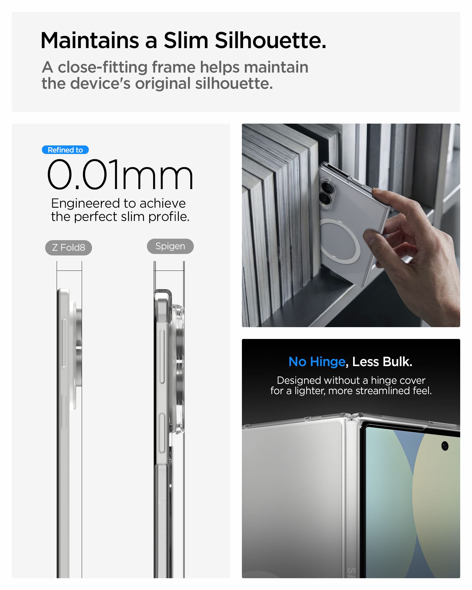 Spigen Air Skin MagSafe, clear white - Samsung Galaxy Z Fold8 (18)