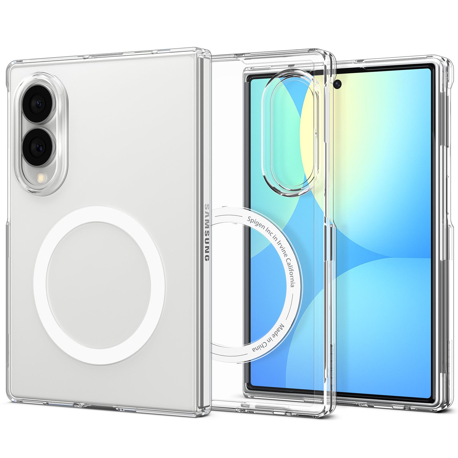 Spigen Air Skin MagSafe, clear white - Samsung Galaxy Z Fold8