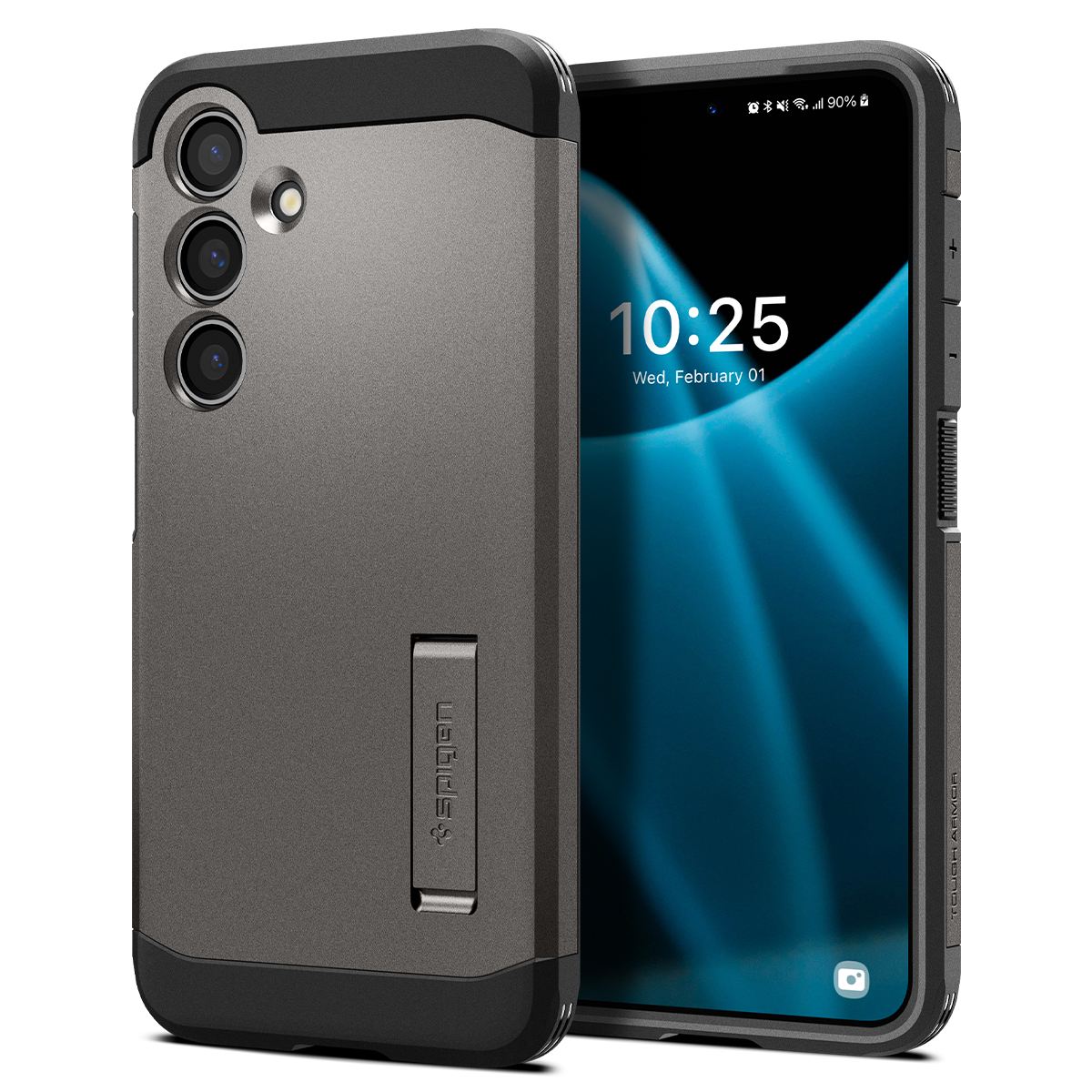 Spigen Tough Armor, gunmetal - Samsung Galaxy S24 (1)