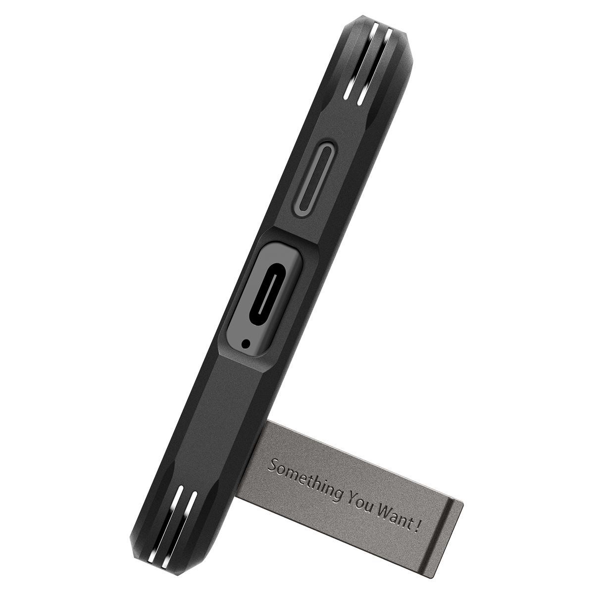 Spigen Tough Armor, gunmetal - Samsung Galaxy S24 (7)
