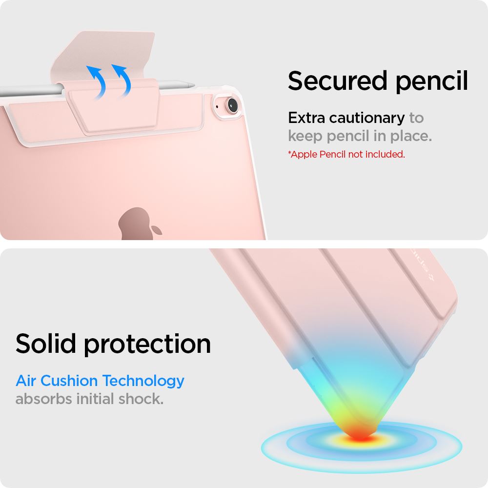 Spigen Ultra Hybrid Pro, rose gold - iPad Air 10.9" (2022/2020)/11" 2024/2025 (20)