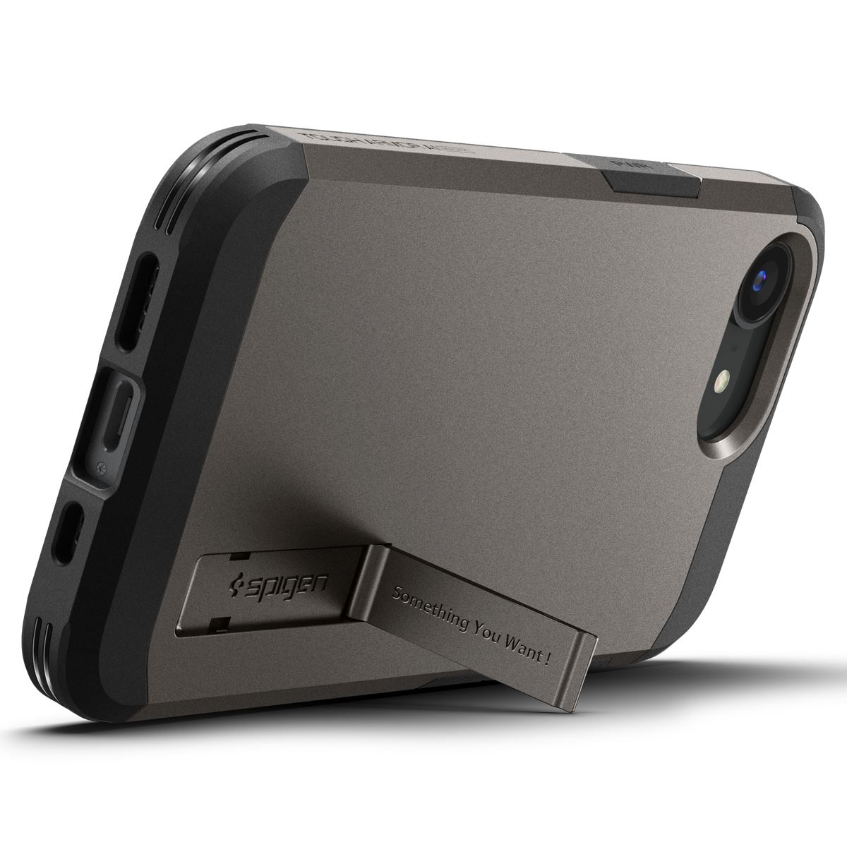 Spigen Tough Armor MagSafe, gunmetal - iPhone 16e (11)