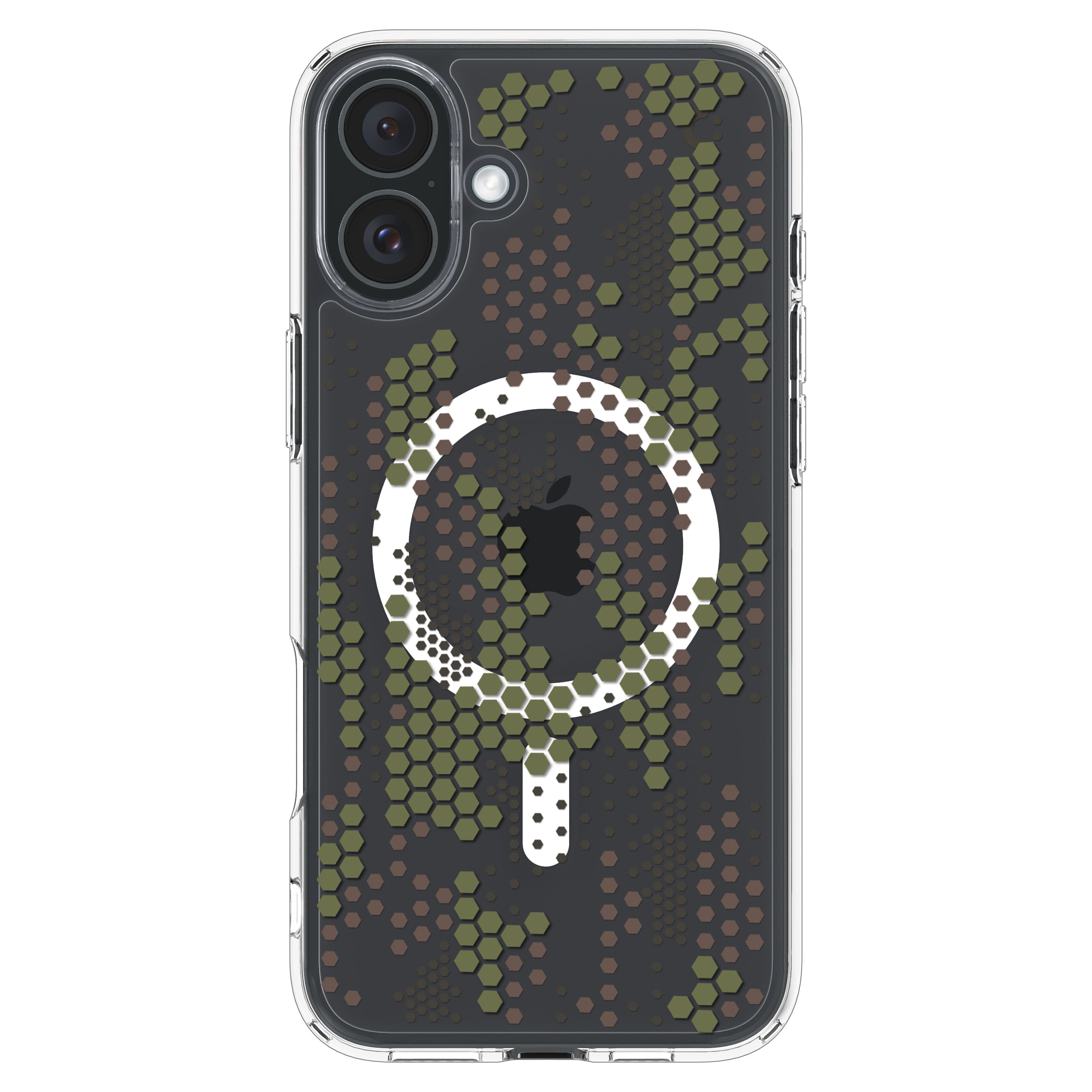 Spigen Ultra Hybrid MagSafe, digital camo - iPhone 16 (2)