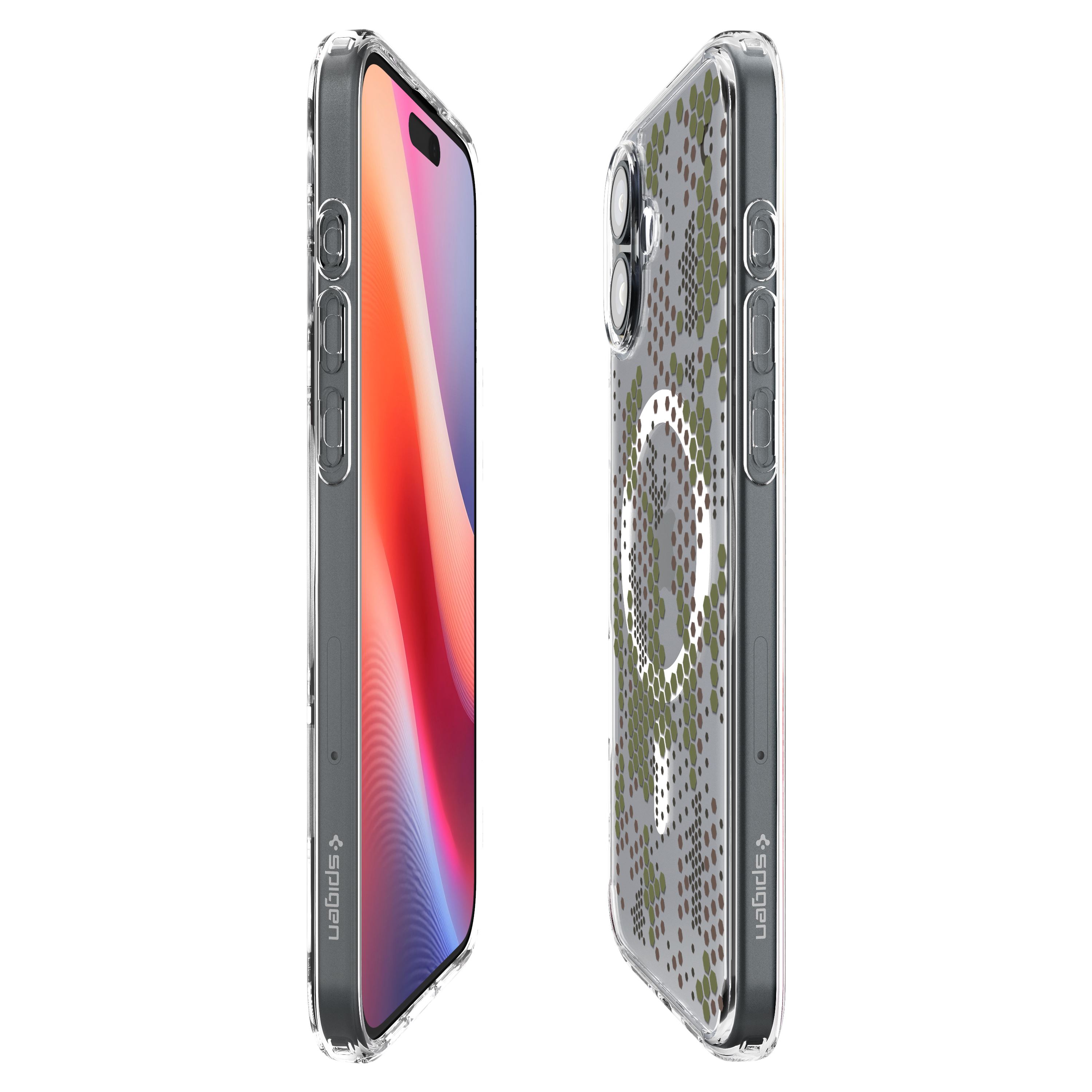 Spigen Ultra Hybrid MagSafe, digital camo - iPhone 16 (5)