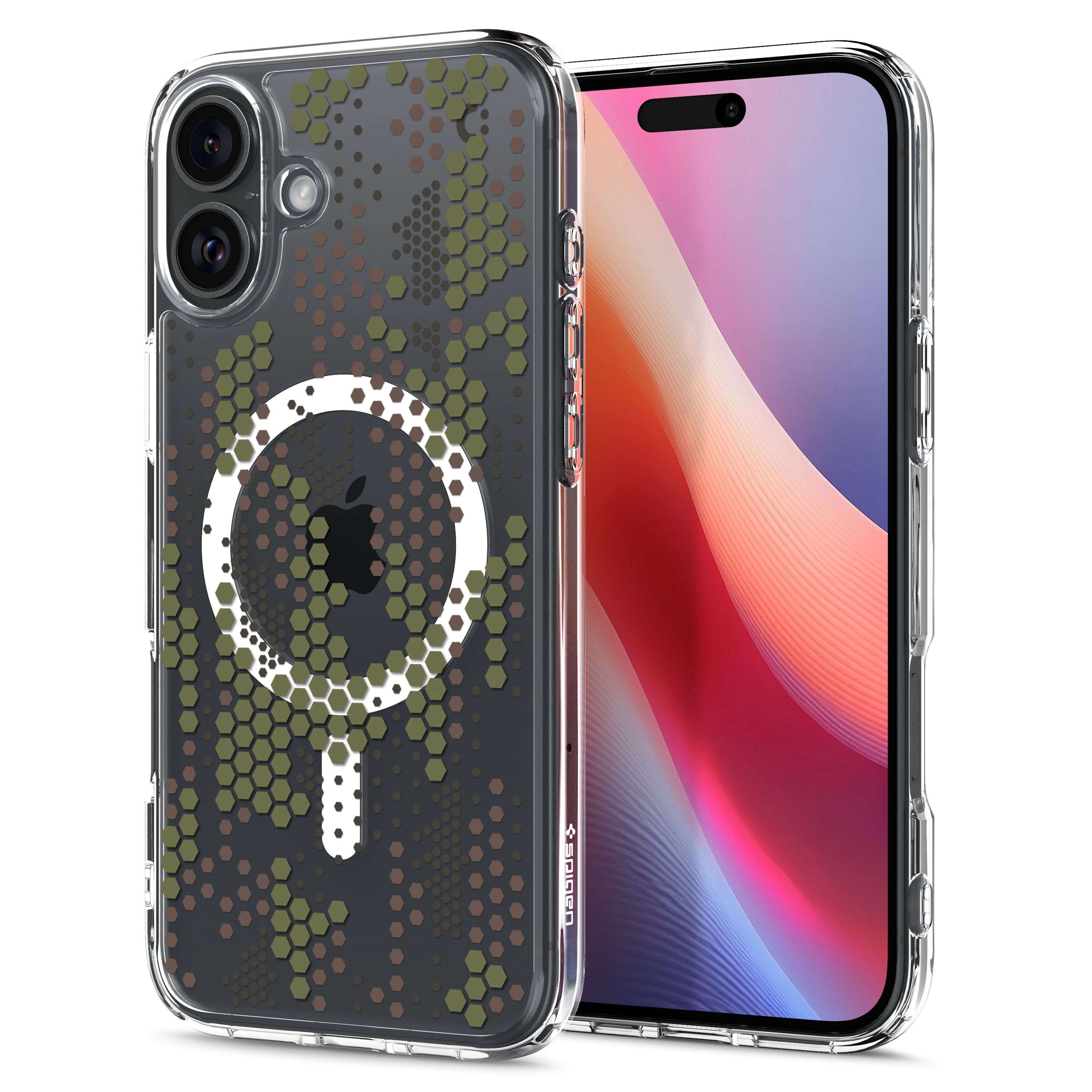 Spigen Ultra Hybrid MagSafe, digital camo - iPhone 16
