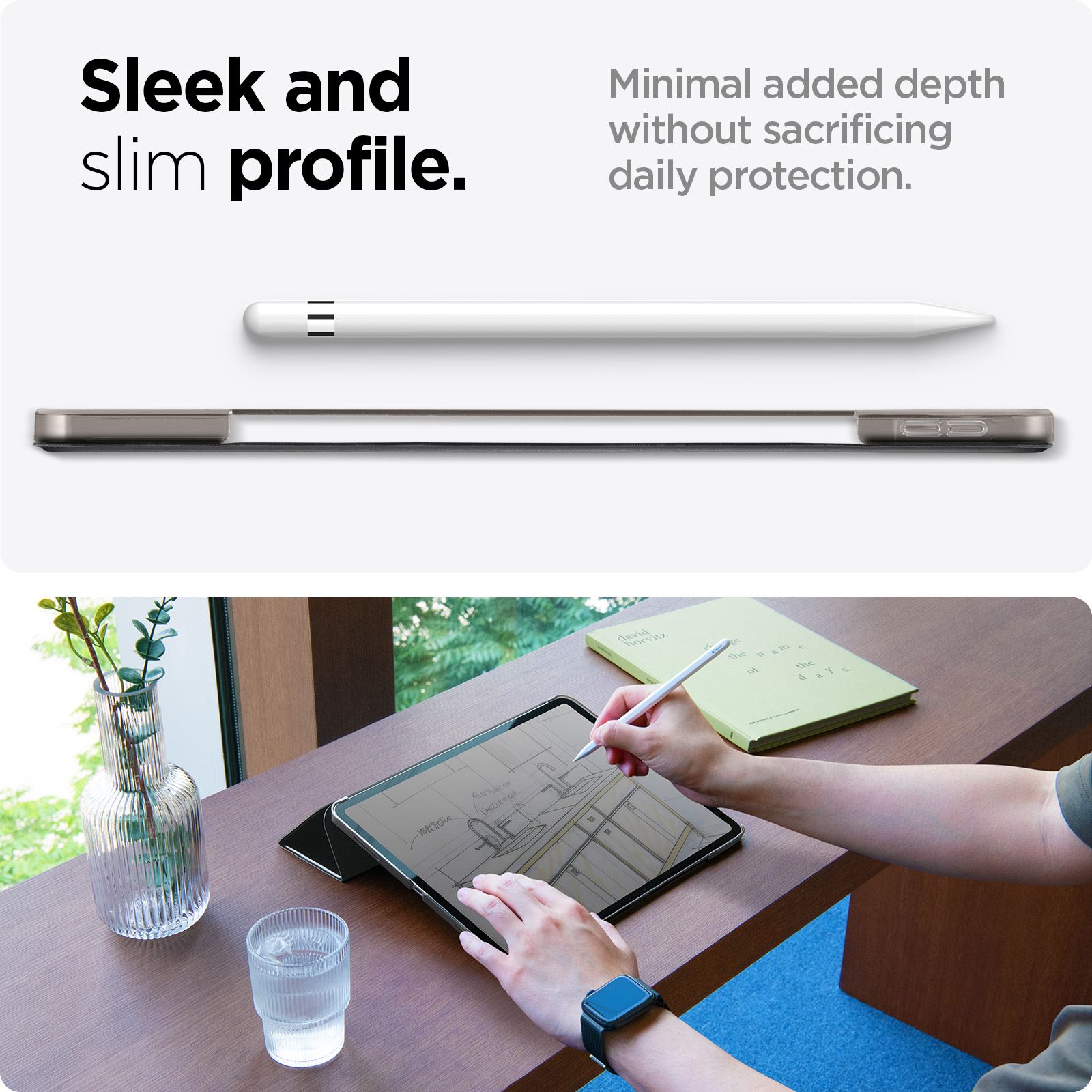Spigen Smart Fold, black - iPad Air 13" 2024/2025 (13)