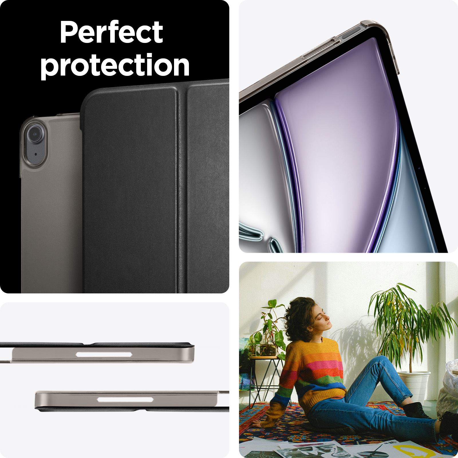 Spigen Smart Fold, black - iPad Air 13" 2024/2025 (14)