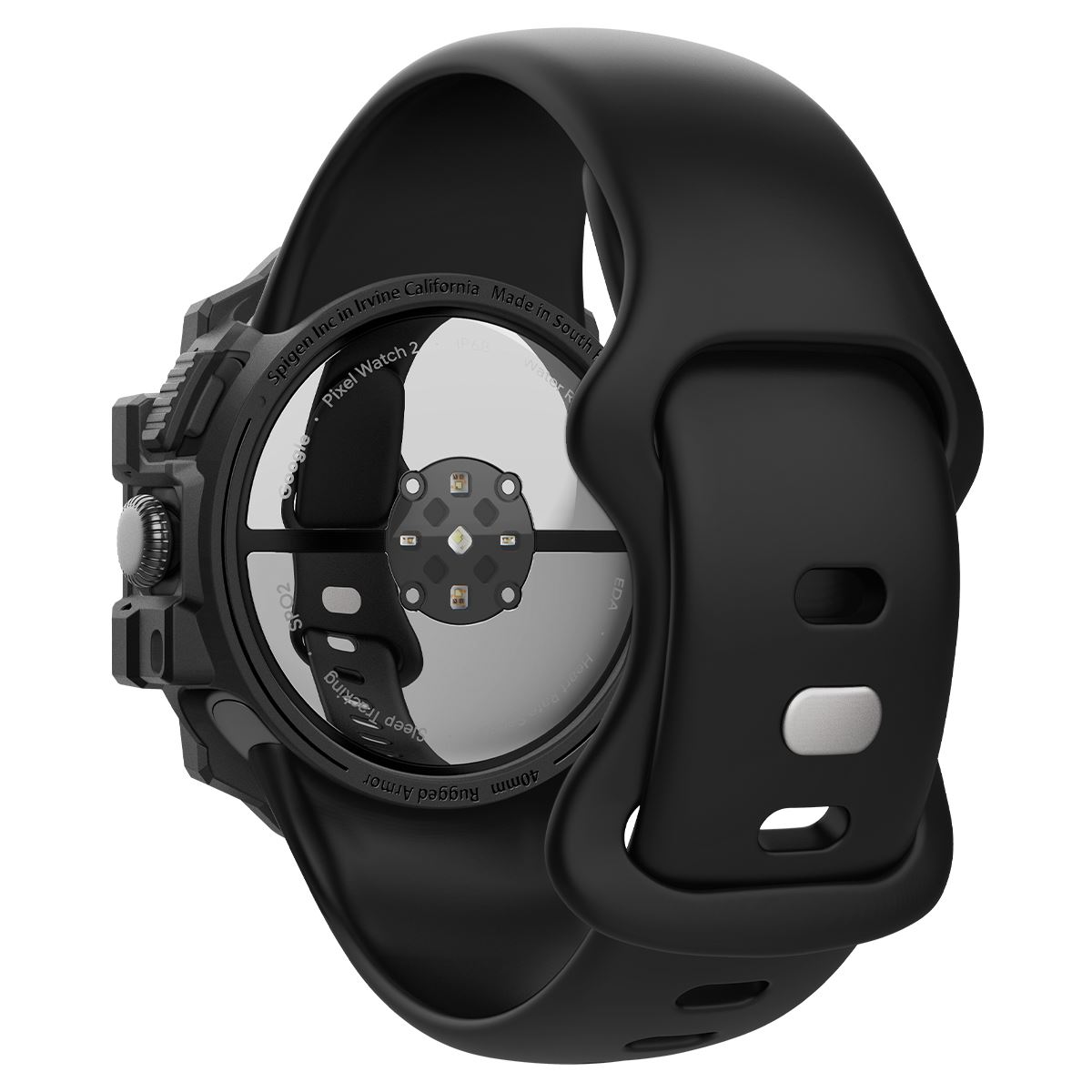 Spigen Rugged Armor, matte black - Google Pixel Watch 3/2/1 (41mm) (5)