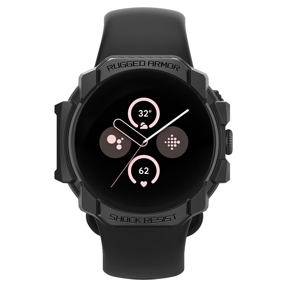 Spigen Rugged Armor, matte black - Google Pixel Watch 3/2/1 (41mm) (6)