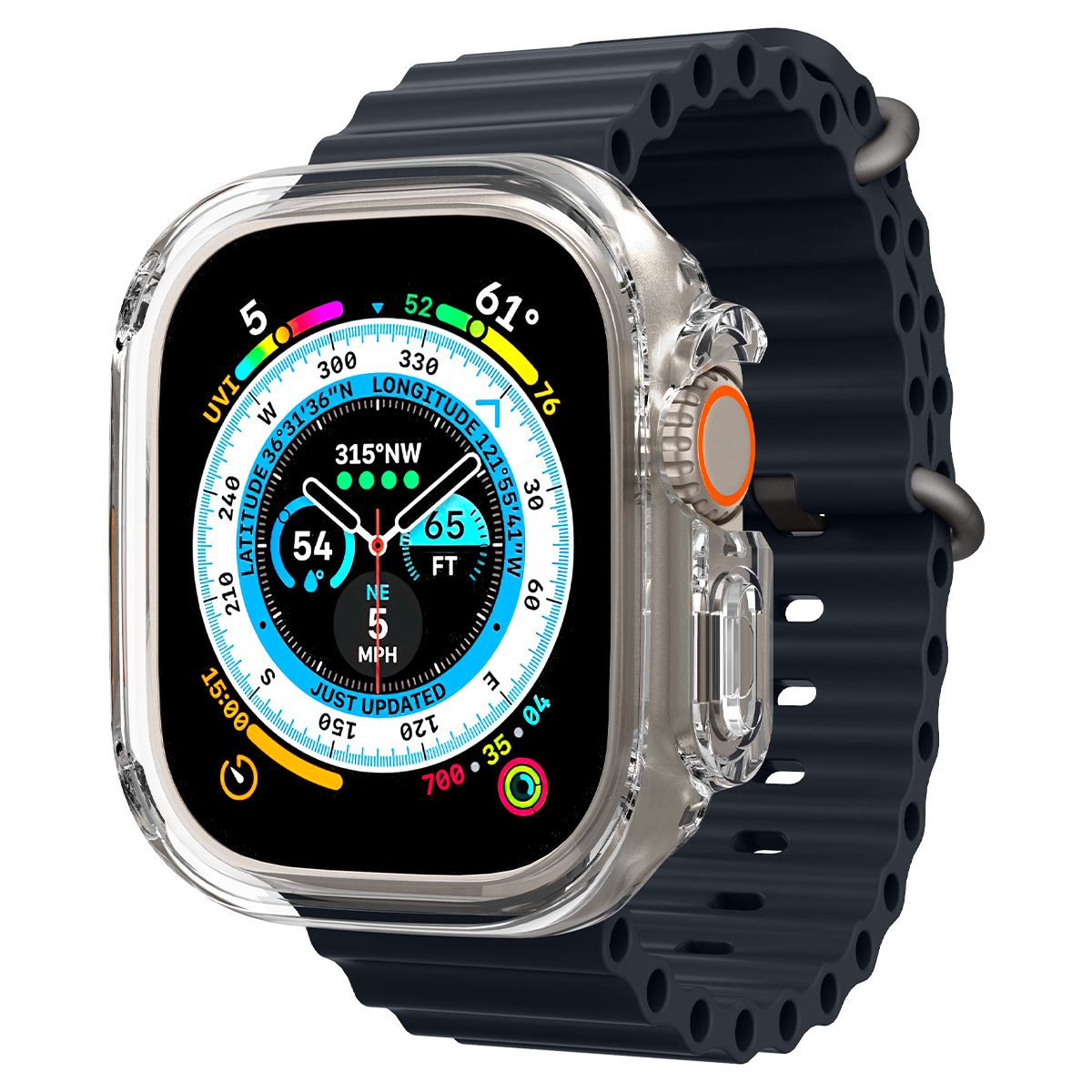 Spigen Ultra Hybrid, clear - Apple Watch Ultra 2/Ultra 49mm (4)