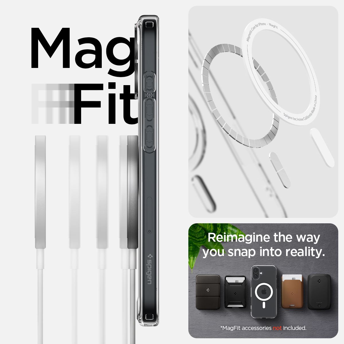 Spigen Ultra Hybrid MagSafe, white - iPhone 16 (12)