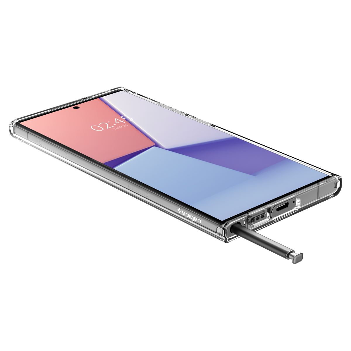 Spigen Ultra Hybrid, clear - Samsung Galaxy S23 Ultra (12)