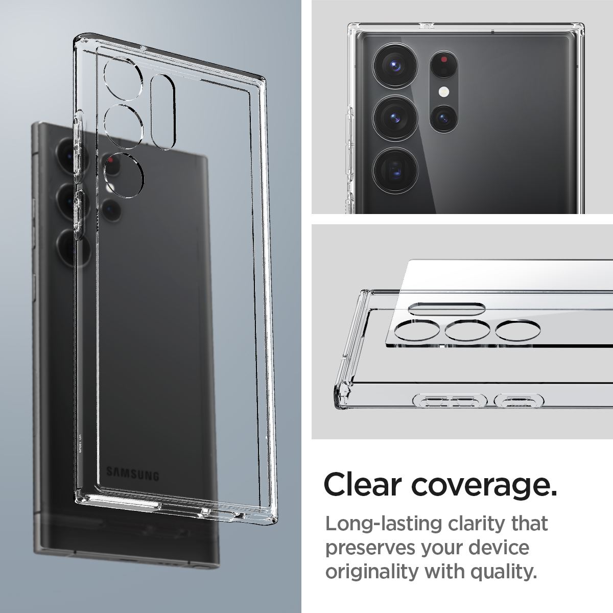 Spigen Ultra Hybrid, clear - Samsung Galaxy S23 Ultra (17)