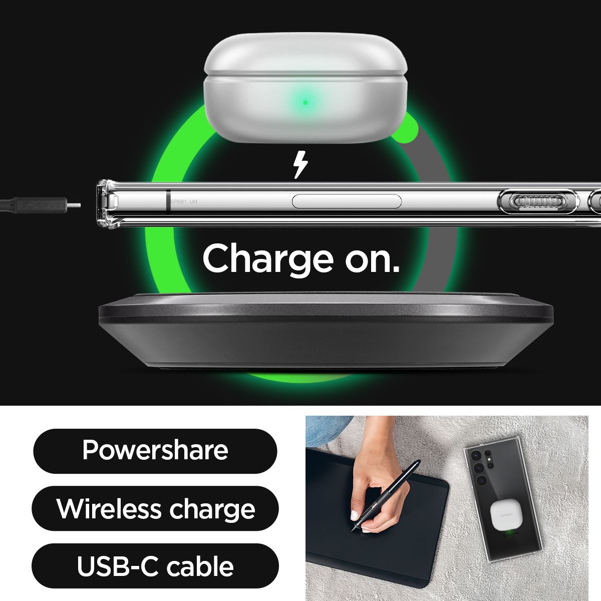 Spigen Ultra Hybrid, clear - Samsung Galaxy S23 Ultra (20)