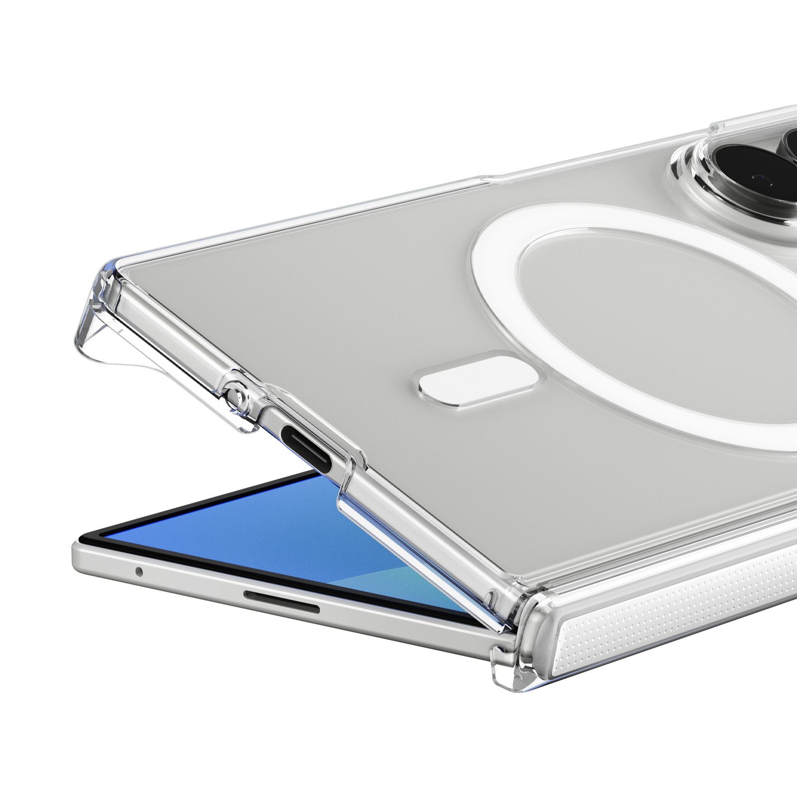 Spigen Air Skin Zero MagSafe, clear white - Samsung Galaxy Z Fold8 Ultra (17)