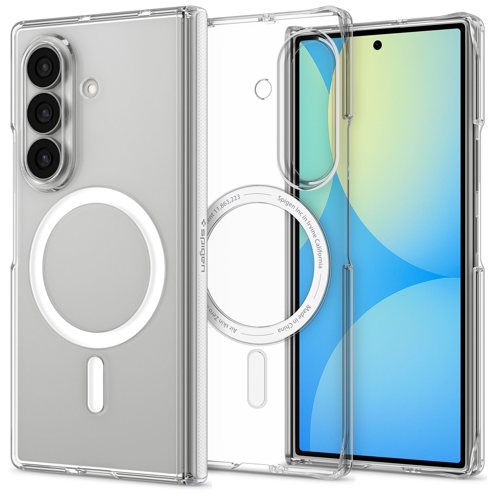 Spigen Air Skin Zero MagSafe, clear white - Samsung Galaxy Z Fold8 Ultra