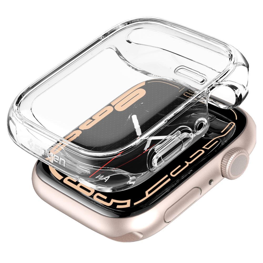 Spigen Ultra Hybrid, crystal clear - Apple Watch 9/8/7 41mm (8)
