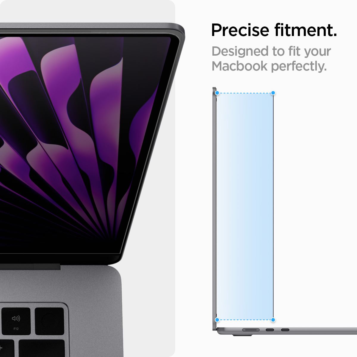 Spigen SafeView 1 Pack - MacBook Air 15" M4/M3/M2 (11)