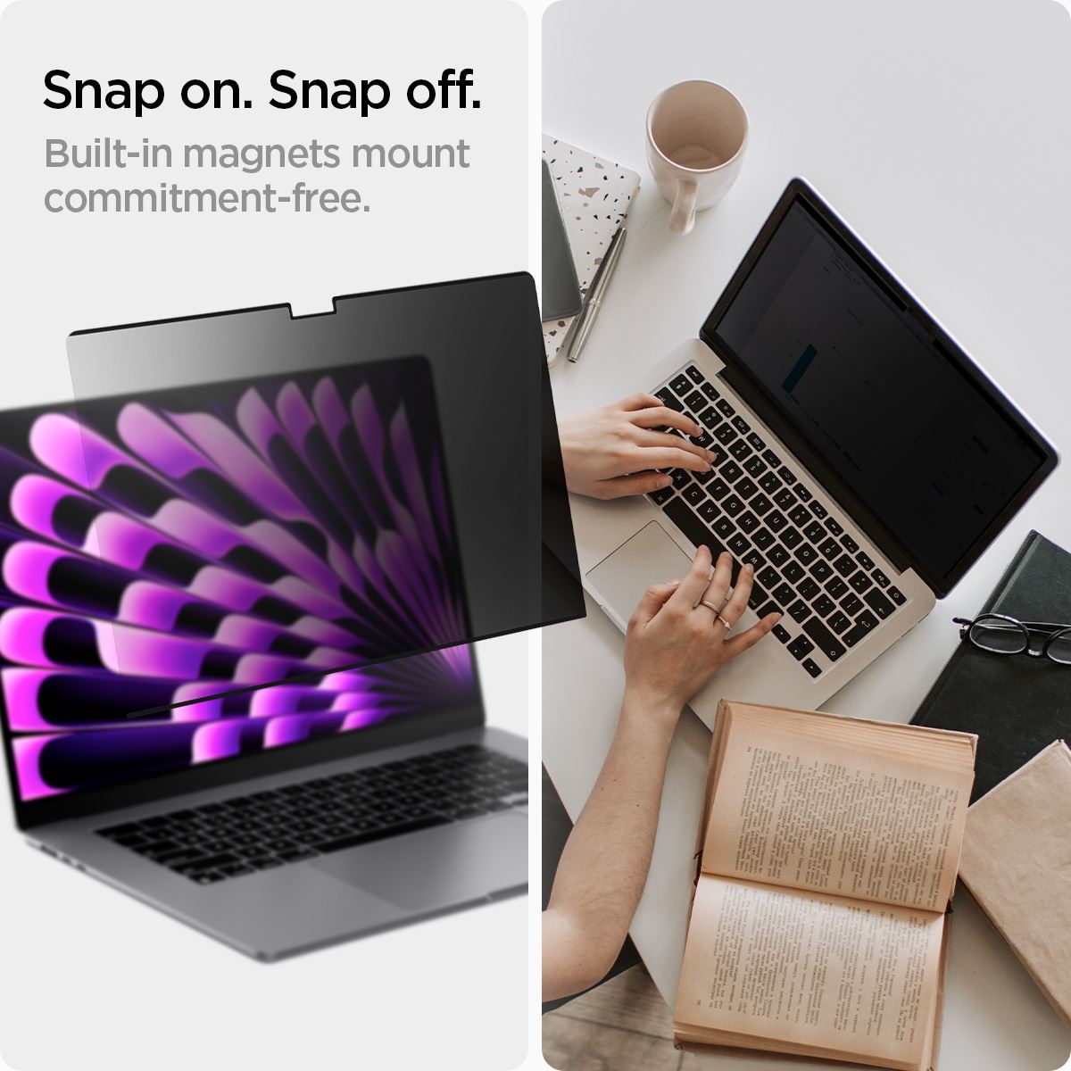 Spigen SafeView 1 Pack - MacBook Air 15" M4/M3/M2 (13)