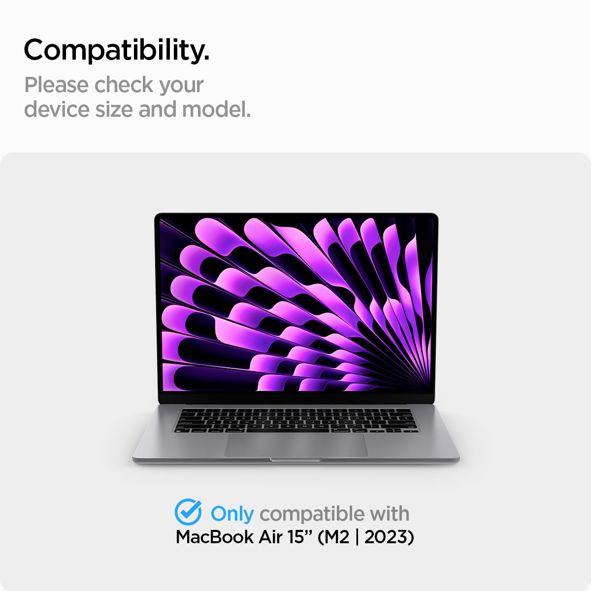 Spigen SafeView 1 Pack - MacBook Air 15" M4/M3/M2 (9)