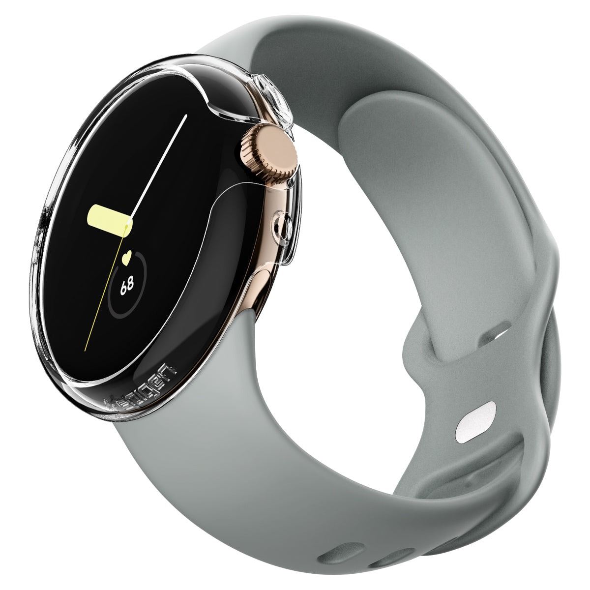 Spigen Thin Fit, crystal clear - Google Pixel Watch 2/1 (3)