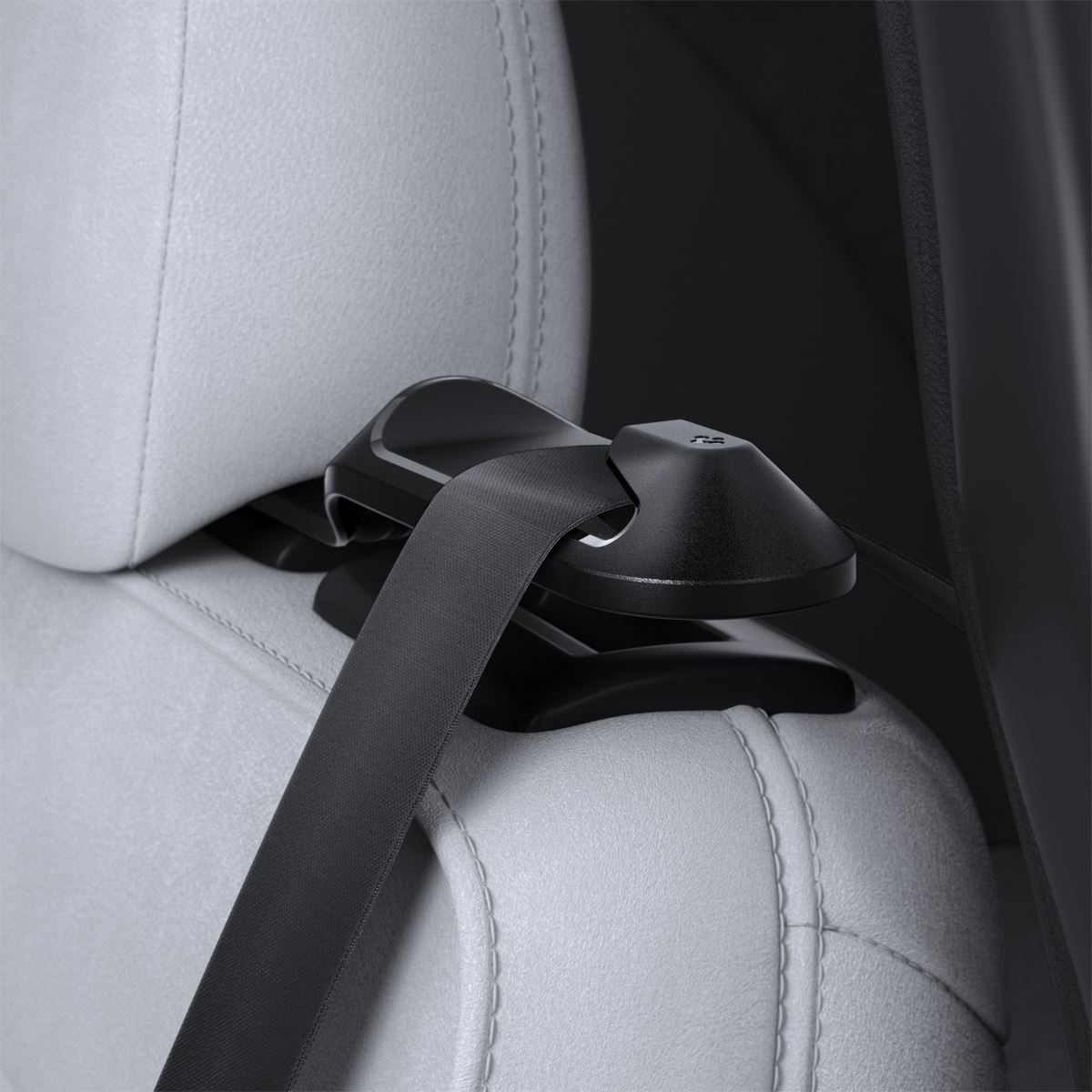 Spigen Tesla Backseat Seatbelt Holder, black -  Tesla Model Y (5)