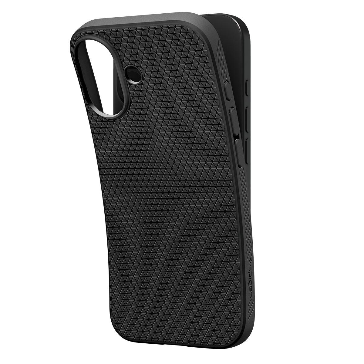 Spigen Liquid Air, matte black - iPhone 17 (6)