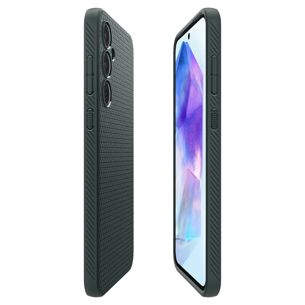 Spigen Liquid Air, abyss green - Samsung Galaxy A55 (8)