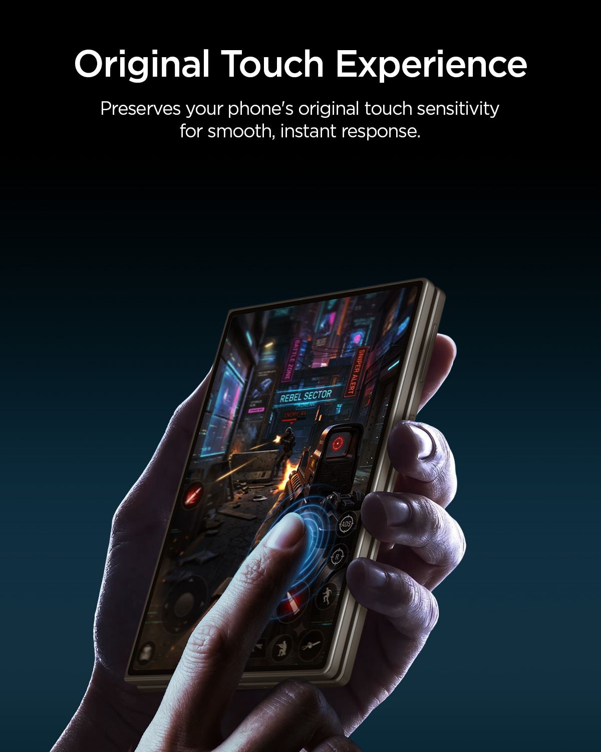 Spigen Glass tR EZ Fit Pro HD 2 Pack - Samsung Galaxy Z Fold8 (18)