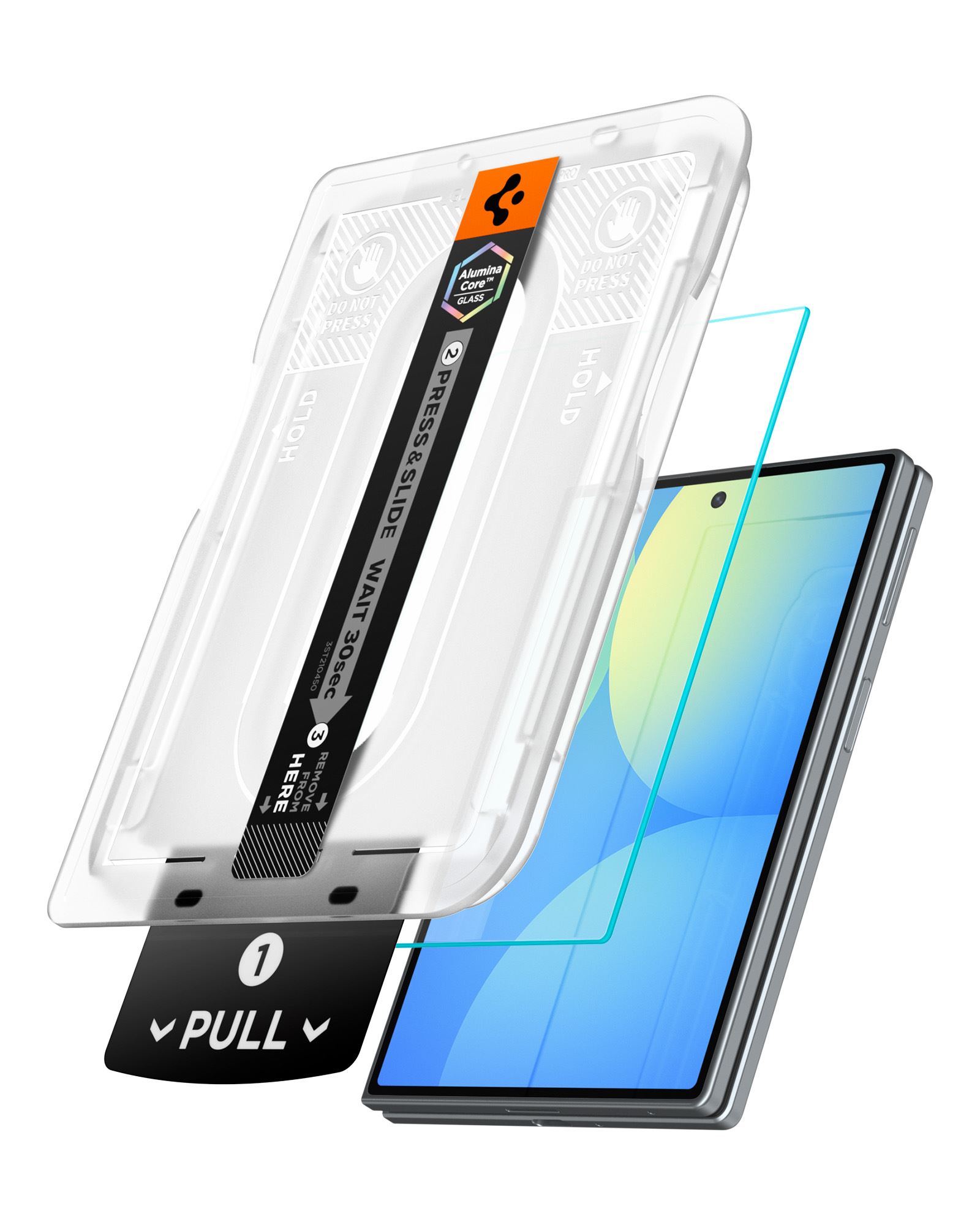 Spigen Glass tR EZ Fit Pro HD 2 Pack - Samsung Galaxy Z Fold8 (7)