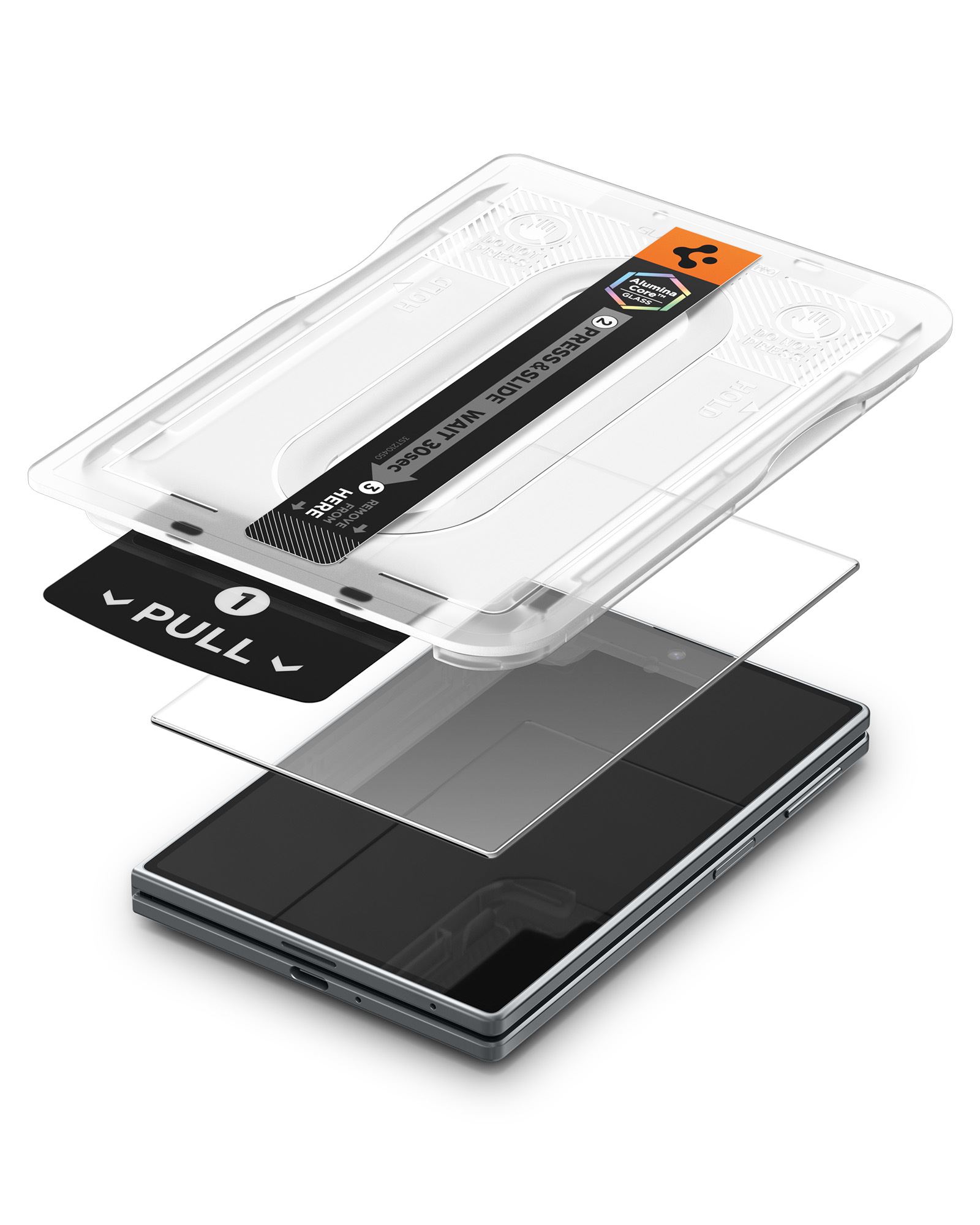 Spigen Glass tR EZ Fit Pro HD 2 Pack - Samsung Galaxy Z Fold8 (8)