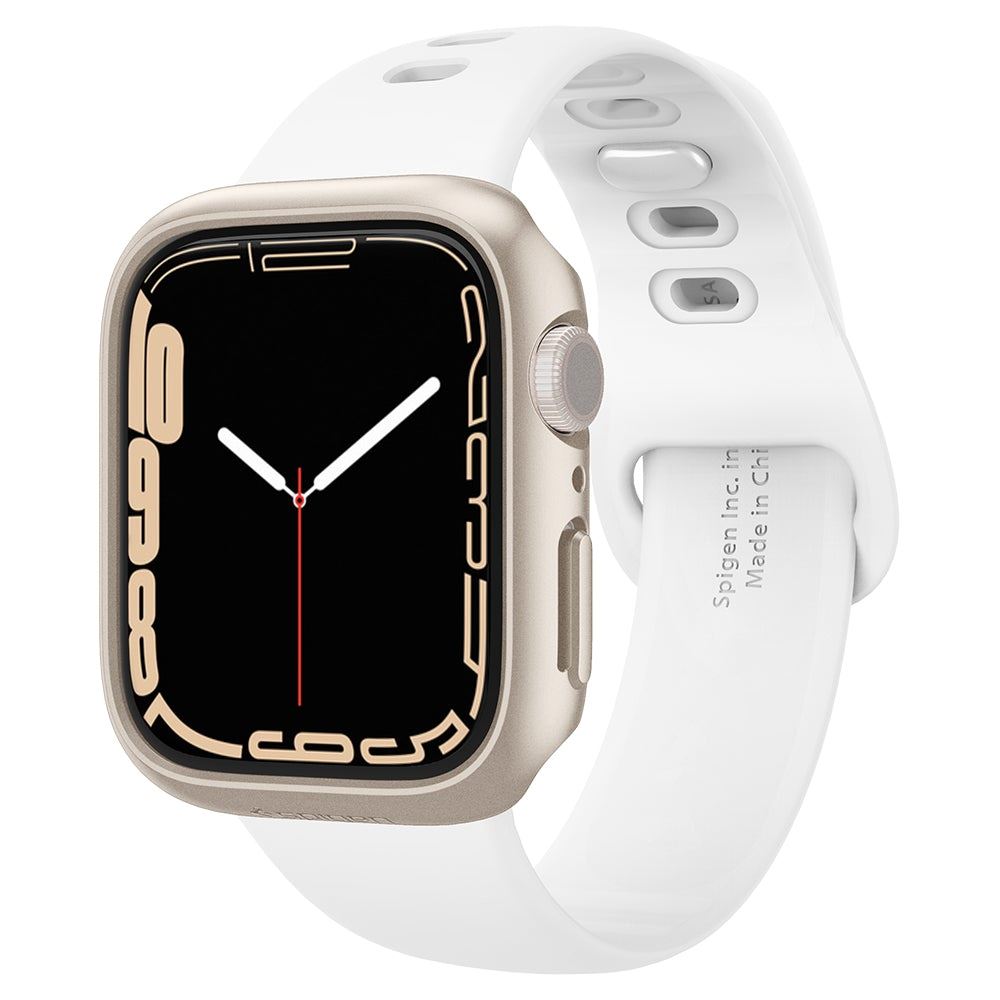 Spigen Thin Fit, starlight - Apple Watch 9/8/7 41mm (2)