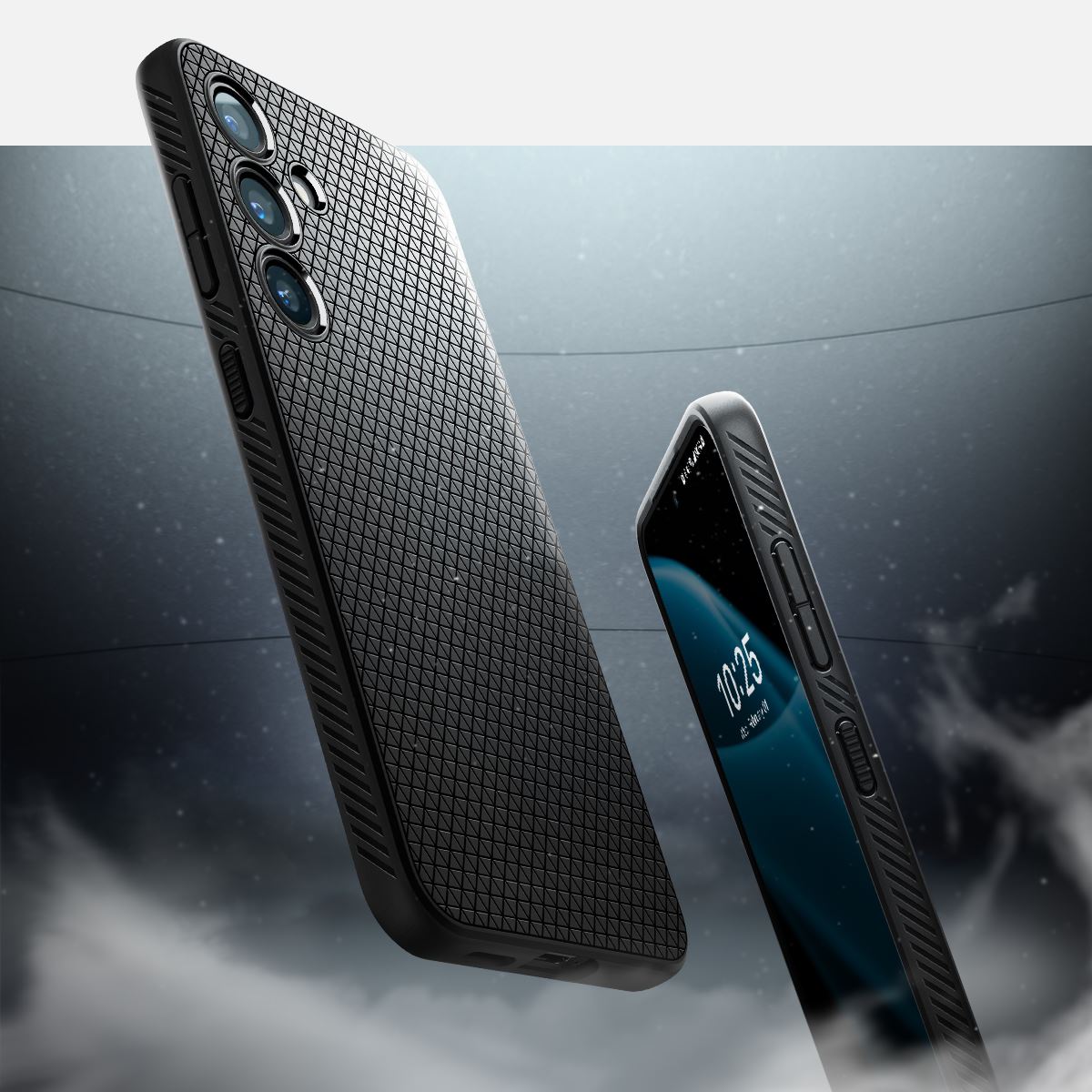 Spigen Liquid Air, matte black - Samsung Galaxy S24+ (14)