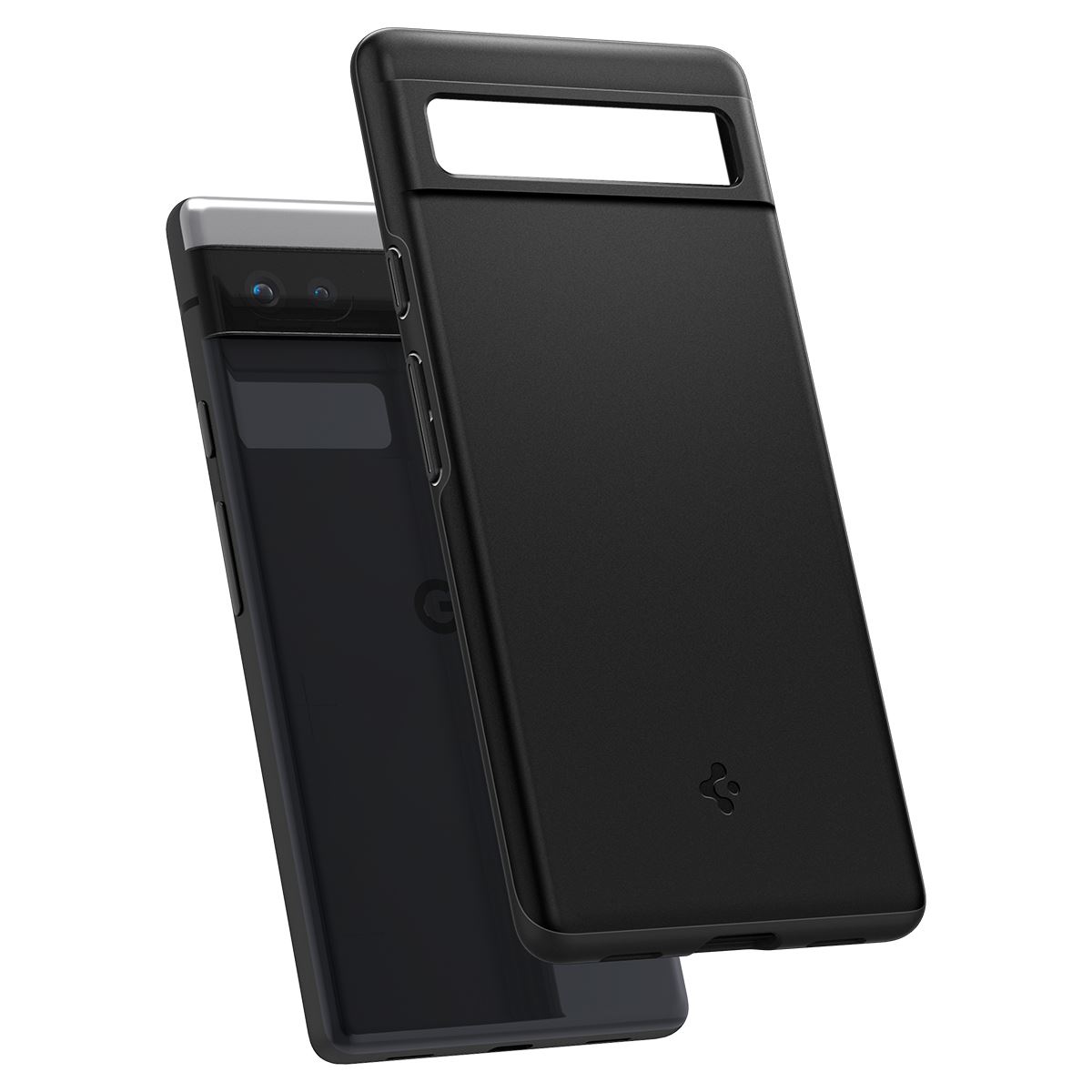 Spigen Thin Fit, black - Google Pixel 6a (2)
