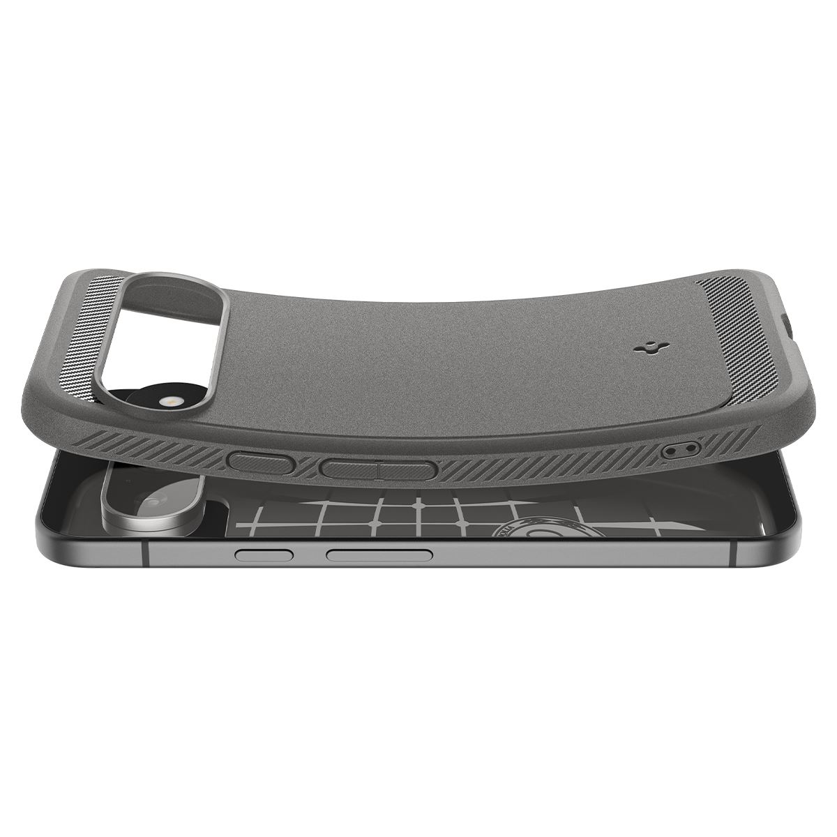Spigen Rugged Armor, marble gray - Google Pixel 9 Pro/Pixel 9 (9)
