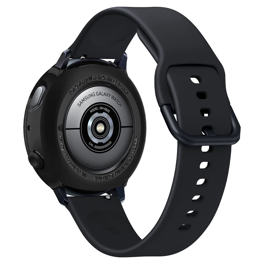 Spigen Liquid Air, matte black - Samsung Galaxy Watch Active2 40mm (4)