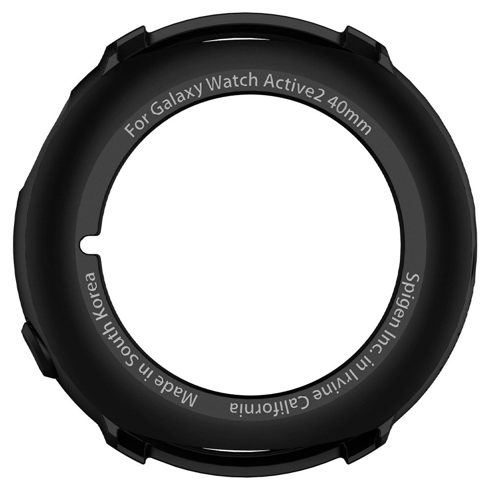 Spigen Liquid Air, matte black - Samsung Galaxy Watch Active2 40mm (5)