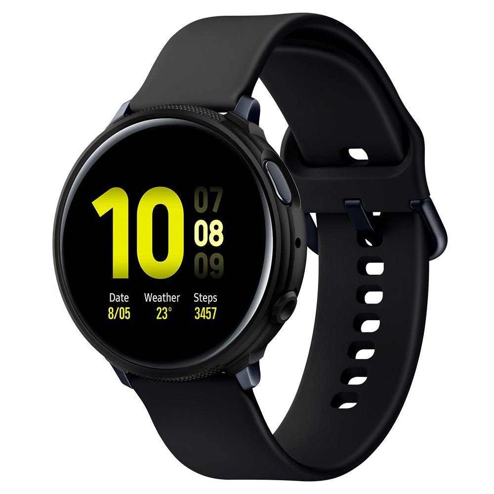 Spigen Liquid Air, matte black - Samsung Galaxy Watch Active2 40mm