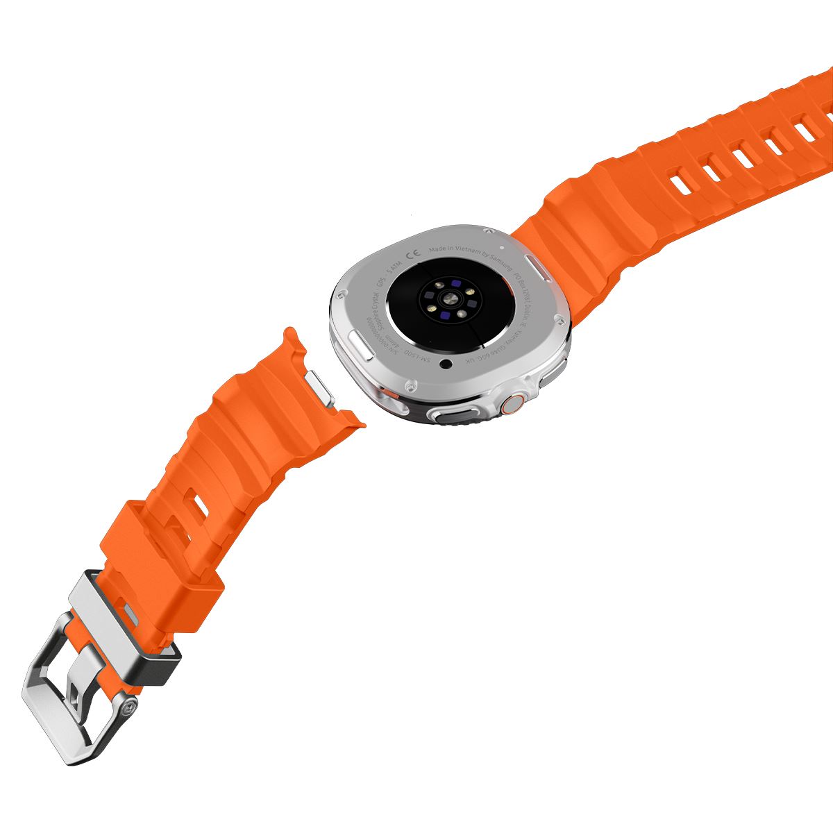 Spigen Silicone Band, orange - Samsung Galaxy Watch 8 46mm/44mm/40mm (11)