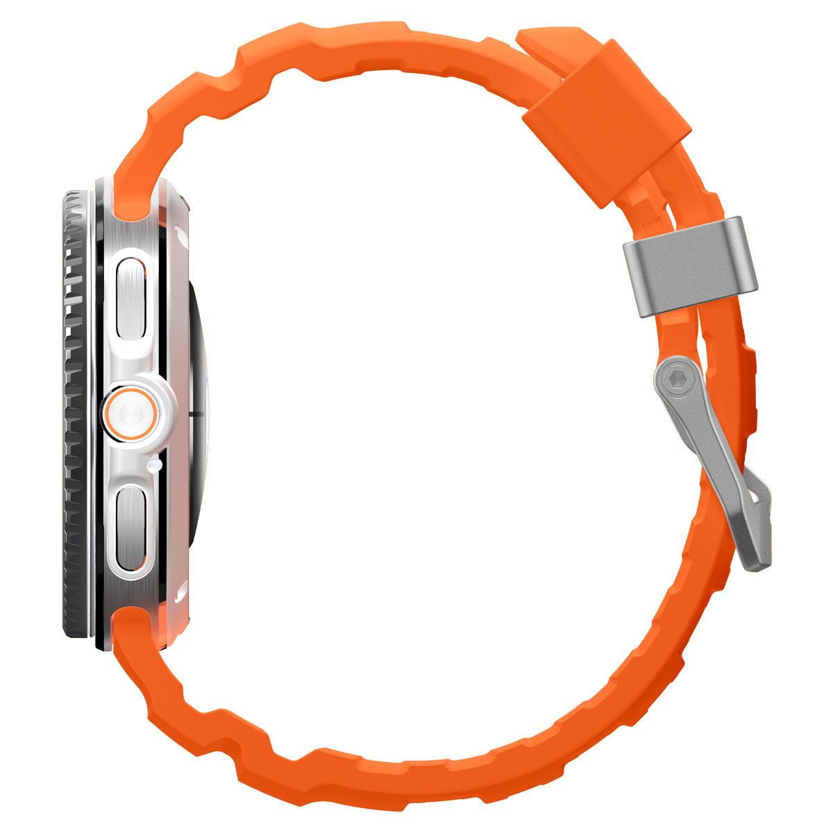 Spigen Silicone Band, orange - Samsung Galaxy Watch 8 46mm/44mm/40mm (4)