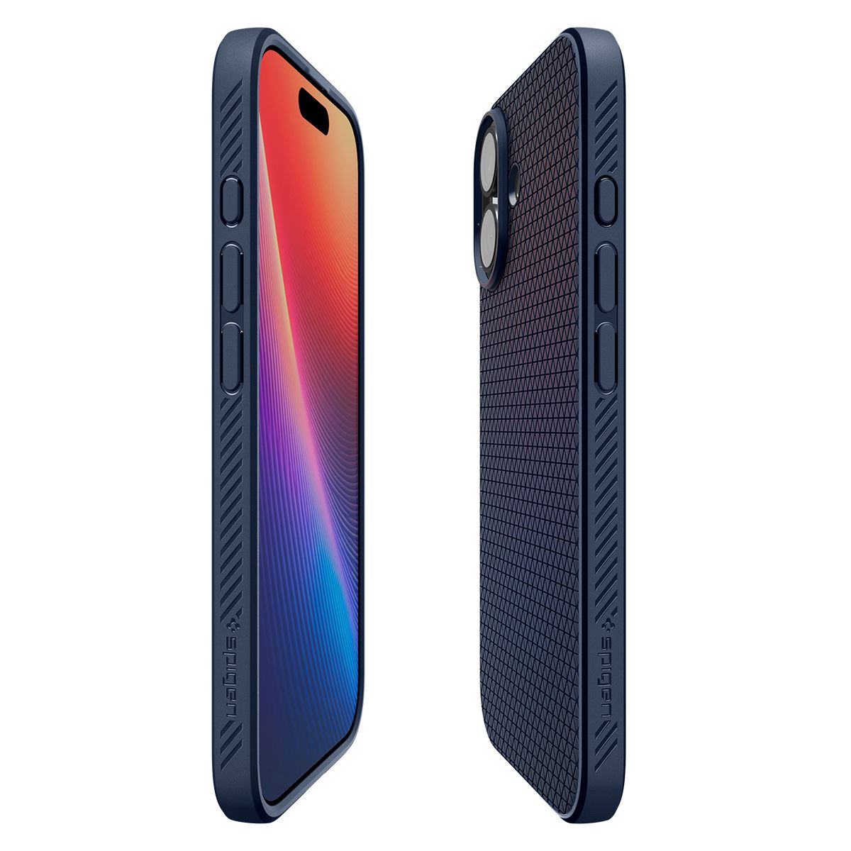 Spigen Liquid Air, navy blue - iPhone 17 (7)