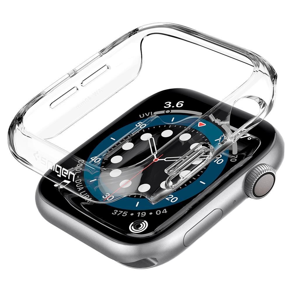 Spigen Thin Fit, clear - Apple Watch SE 2022/6/SE/5/4 (40mm) (2)