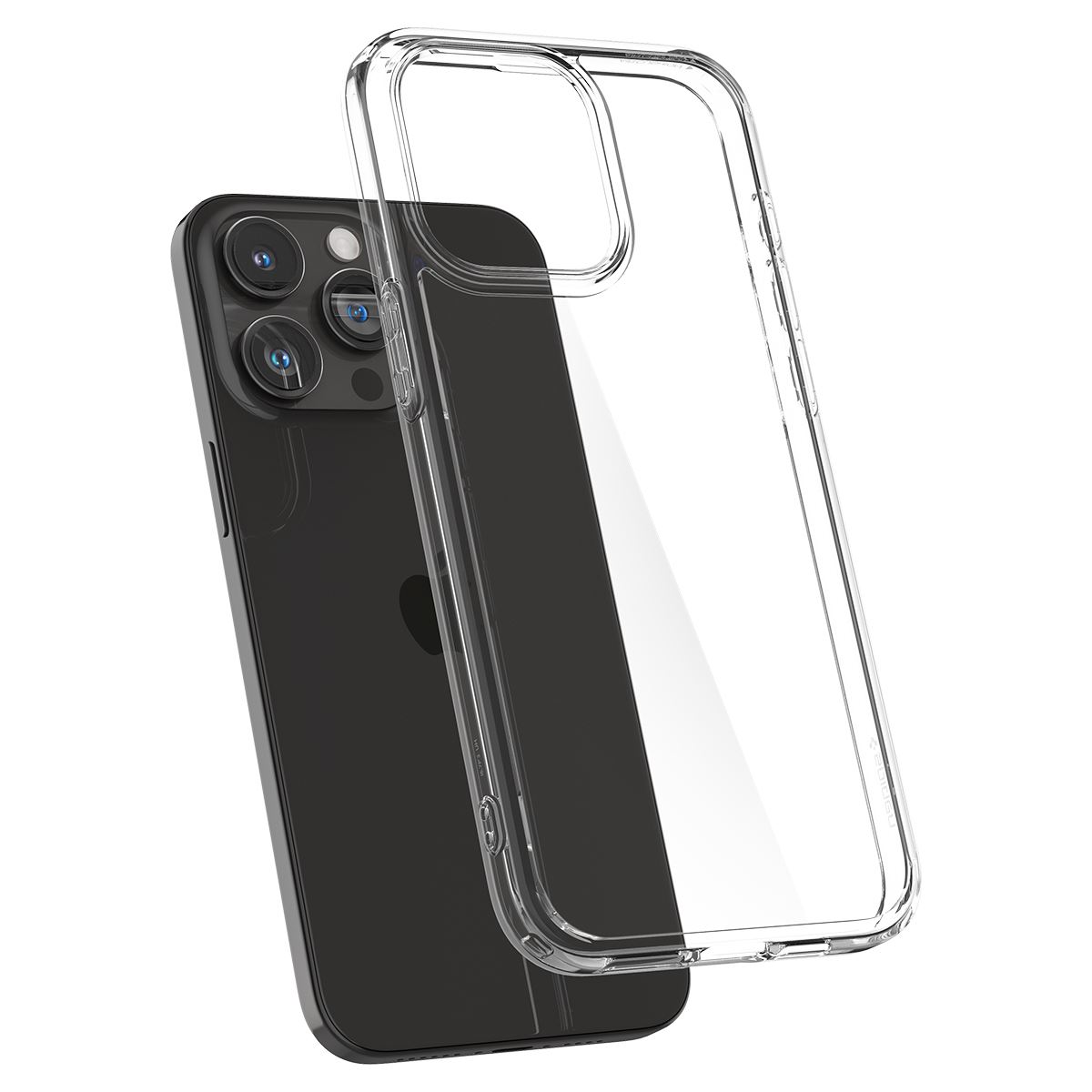 Spigen Ultra Hybrid, crystal clear - iPhone 15 Pro Max (6)