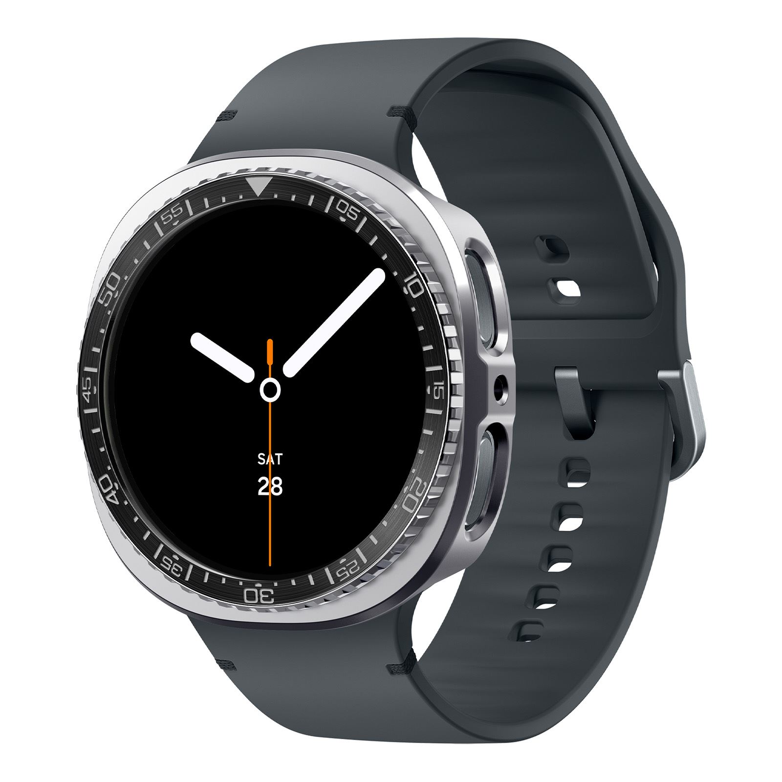 Spigen Bezel Tune Pro (Diver), black - Samsung Galaxy Watch 9/8 44mm