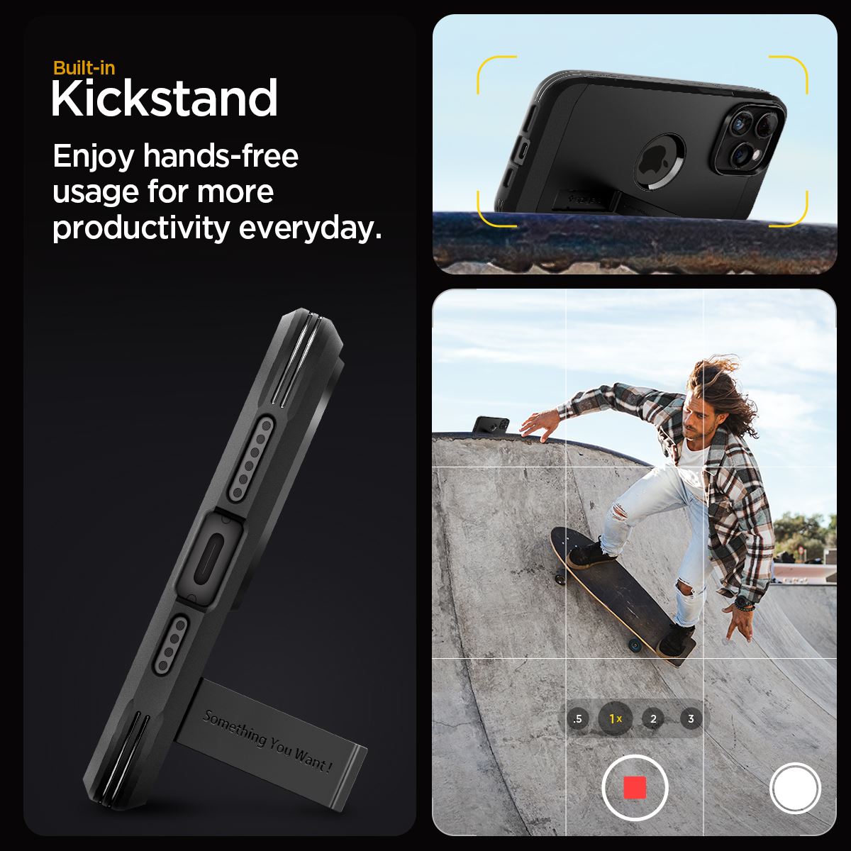 Spigen Tough Armor MagSafe, black - iPhone 15 Pro Max (15)